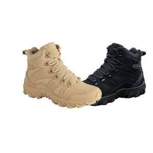 Botas tácticas Yuda para hombre, botas de seguridad para el trabajo impermeables para el desierto, zapatos deportivos para escalada, botas de combate para senderismo al aire libre