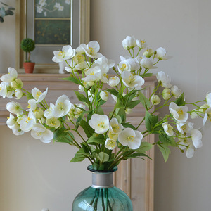Injoy IJ048 Ramo de Rosas Artificiales de Seda de 15 Cabezas - Decoración Moderna Hecha a Mano para el Hogar y Bodas - Product Image 5