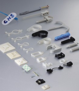 Serre-câble réglable auto-adhésif 0608 1013 nylon Serre-câble pinces en plastique câble électrique - Product Image 6