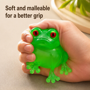 Nouveauté 2026 Jouet Squishy Vaseline Grenouille à pression lente et ronde, Jouet sensoriel anti-stress de bureau - Product Image 4