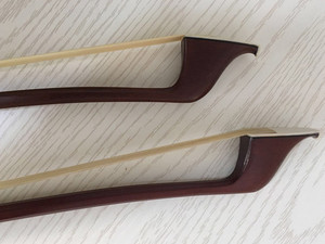 Fiocco per basso doppio tedesco/francese arco per basso ottagonale di alta qualità doppio fiocco per violoncello accessori per corde in legno brasiliano - Product Image 5