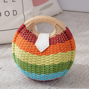 <span class=keywords><strong>Sac</strong></span> d'Été en <span class=keywords><strong>Paille</strong></span> pour Femme en Gros, <span class=keywords><strong>Sac</strong></span> à Main en Osier en Forme <span class=keywords><strong>de</strong></span> Coquillage, <span class=keywords><strong>Sac</strong></span> <span class=keywords><strong>Rond</strong></span> en Rotin, <span class=keywords><strong>Sac</strong></span> <span class=keywords><strong>de</strong></span> Plage en <span class=keywords><strong>Paille</strong></span> - Product Image 5