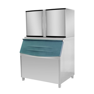 1000KG Hot Sale Commercial High Productivity 200kg Ice <b>Cube</b> Making Machine With Compressor Motor Core Made in Guangzhou Ice <b>Cube</b> - Product Image 6