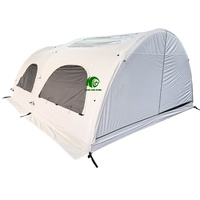 Kango grand camouflage flottant camping haute pression pvc tente vivante grande tente gonflable pour 4 personnes
