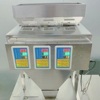 Automatische Stand-up Pouch Zipper Zak Voorgemaakte Zak Graan Koffieboon Zaad Granulaat 3-kops Doypack Vul- en Sluitmachine