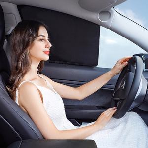 Tendina Parasole per Finestrini Auto su Misura, Doppio Strato, Oscurante Totale, Protezione UV e Isolamento Termico, Accessori Auto - Product Image 5