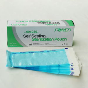 Otoklavlanabilir tek kullanımlık diş tıbbi dezenfekte için sterilizasyon kesesi rulo EOS tipi düz makara torbalar - Product Image 5