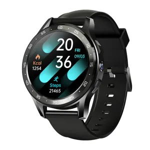 อินเทอร์เน็ต4G โทรศัพท์สมาร์ทนาฬิกา Android 8.0 GPS 1.43 "AMOLED หน้าจอ Google Play ซิมการ์ดกีฬานาฬิกาสำหรับผู้ชายผู้หญิง