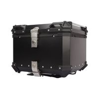 Ensemble de 3 valises de moto Shenglin 45L/38L en alliage d'aluminium, boîte arrière pour rénovation/amélioration