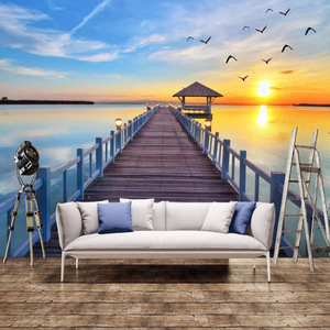 Méditerranée soleil plage <span class=keywords><strong>vue</strong></span> <span class=keywords><strong>sur</strong></span> la <span class=keywords><strong>mer</strong></span> Tv fond d'écran Nature bleu ciel blanc nuages <span class=keywords><strong>mer</strong></span> canapé chambre <span class=keywords><strong>papier</strong></span> <span class=keywords><strong>peint</strong></span> - Product Image 3