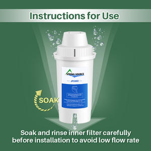 Filtro <span class=keywords><strong>de</strong></span> resina y carbón activado compatible con 35557 OB03 107007, filtro inhibidor <span class=keywords><strong>de</strong></span> cal, <span class=keywords><strong>jarra</strong></span> <span class=keywords><strong>de</strong></span> <span class=keywords><strong>agua</strong></span> - Product Image 3