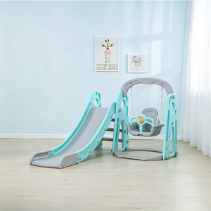 Seggiolino <span class=keywords><strong>Altalena</strong></span> Premium per Bambini, Telaio Anti-Ribaltamento con Disegni Cartoon, Approvato CE, Attrezzatura da Gioco per Interni ed Esterni per Bambini da 1 a 6 Anni - Product Image 4