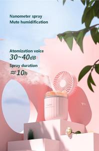 Mini Xách Tay Quạt Pha Lê Muối Đá Tạo Độ Ẩm USB Mát Mist Điện Có Thể Sạc Lại Tinh Dầu Khuếch Tán - Product Image 5