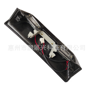 Luz Trasera para Matrícula ForPajero V31 V32 V33 Hunter Q6 Black Diamond, MR774438, 12V, Lente Transparente - Product Image 4