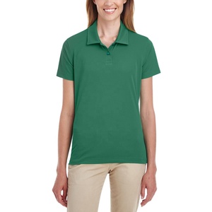 Polo de algodón con logotipo personalizado para mujer, camiseta de talla grande, calidad Superior, OEM - Product Image 4