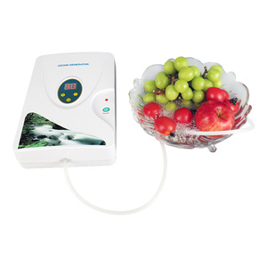 Ozone Generator 400mg/h Electric Fruit Vegetable Cleaner White Plastic 270x190x75mm Eco-Friendly - Product Image 2