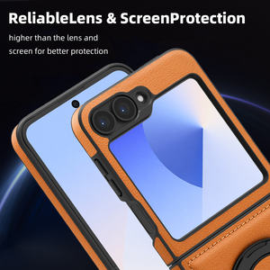 Haute qualité 360 support de support magnétique rotatif PU étuis de téléphone portable antichoc pour Samsung Galaxy <span class=keywords><strong>Z</strong></span> <span class=keywords><strong>Flip</strong></span> 3 <span class=keywords><strong>4</strong></span> 5 6 étui - Product Image 5