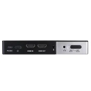 Pour Ezcap 273 <span class=keywords><strong>Android</strong></span> <span class=keywords><strong>Android</strong></span> 4K/8K HD enregistreur vidéo boîte 1080P 60fps HD vers USB carte de <span class=keywords><strong>Capture</strong></span> vidéo de jeu avec <span class=keywords><strong>écran</strong></span> LCD 3.5 "Pla - Product Image 2