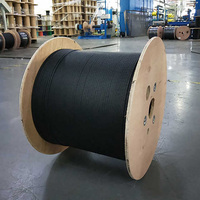 Cable de red de fibra óptica GYXTW para exteriores, unirrotatorio, 2, 4, 6, 8, 12, 24 núcleos, con armadura de acero, 1KM 2KM/Rollo Precio