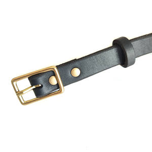 Nuevo <span class=keywords><strong>Collar</strong></span> de perro de gato de cuero trenzado Funky <span class=keywords><strong>Collar</strong></span> de mascota <span class=keywords><strong>Collar</strong></span> de perro de mascota Vintage de cuero ajustable - Product Image 3