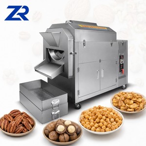 Máquina Tostadora Comercial Automática Eléctrica y de Gas Multifuncional para Tostar Cacahuetes, Castañas, Nueces y Semillas de Girasol - Product Image 1