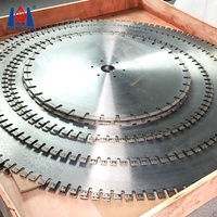 Lame de scie à rail diamantée soudée au laser de 800 mm pour la coupe à ras du béton armé