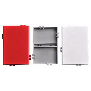 Castellated nhôm Ốp mặt tiền Rèm tường nội thất và ngoại thất tấm Tường nhà trang trí nội thất Tấm bánh sandwich - Product Image 6