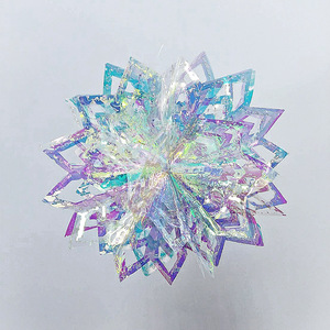 <span class=keywords><strong>2023</strong></span> Film ornement fête mariage saint valentin noël flocon de neige pendentif papier bonne année nouvel an Led chapeau pour dames - Product Image 5