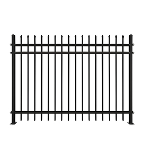 Clôture décorative en treillis soudé galvanisé, panneau métallique en fer forgé à faible entretien <span class=keywords><strong>pour</strong></span> la protection des jardins, patios, cours et espaces publics - Product Image 1