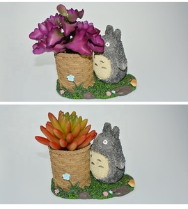 Phong Cách Nhật Bản Totoro Nhựa Thủ Công Mỹ Nghệ Dễ Thương Carton Deco/Quà Tặng Truyền Thống Nhật Bản Nghệ Thuật Dát Trong Phong Cách Hiện Đại - Product Image 6