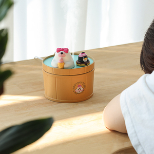 Son nemlendirici difüzör 500ml serin Mist USB sevimli bebek çocuk hava temizleyici ev hava nemlendirici - Product Image 3