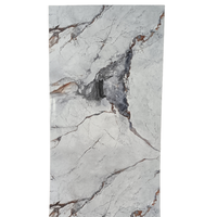 Panneau mural en PVC brillant 1220x2440mm 2mm / Prix de la feuille de marbre PVC UV