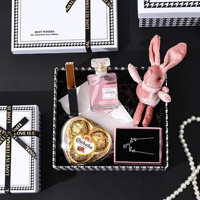 Boîte de luxe avec couvercle et base, personnalisable avec logo, vente en gros, emballage cadeau sur mesure pour T-shirt, vêtements, boîte en carton pour écharpe