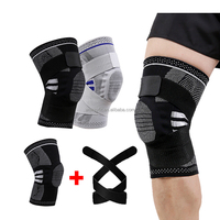 Fabrik Großhandel Patella Gel Pad Sport Knies tütze Klappbare Knies tütze Elastische Kompression China Set Riemen