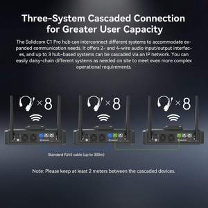 Micrófono de Solapa Inalámbrico Hollyland Solidcom C1 Pro <span class=keywords><strong>Master</strong></span>, Condensador, 2.4G, Portátil, Ligero, Metálico - Product Image 6