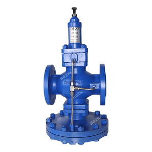 Structure de diaphragme de soupape de régulateur de pression pilotée <span class=keywords><strong>DP27</strong></span> en fonte ductile standard DIN/JIS/ANSI pour air/gaz réglable - Product Image 2