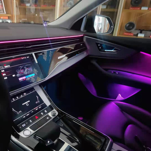Iluminación ambiental del coche para Cadillac <span class=keywords><strong>Audi</strong></span> <span class=keywords><strong>Q8</strong></span> 2019-2020 Auto LED atmósfera iluminación accesorios de coche Auto electrónica - Product Image 1