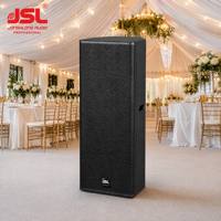Solution sonore professionnelle JSL pour tentes de réception haut de gamme, chapiteaux et banquets d'entreprise, enceinte passive PA