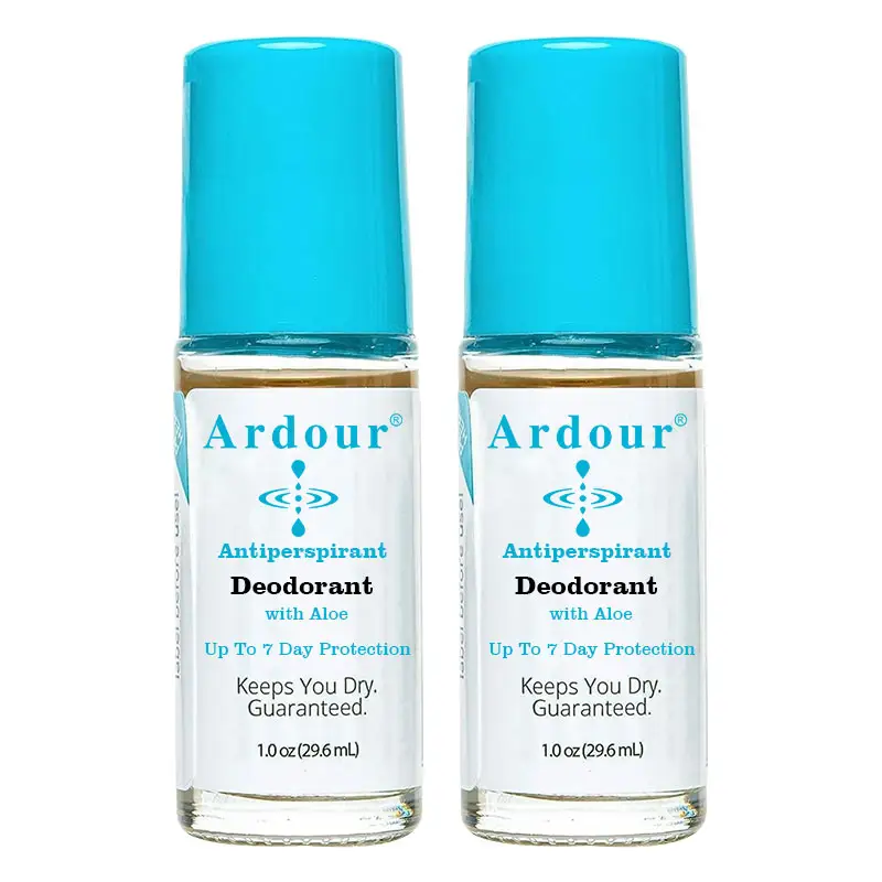 OEM Anti-transpirant avec parfum de lotion pour le corps à l'aloès réduit la transpiration des aisselles pour le traitement de l'hyperhidrose de force clinique