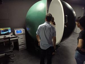 HPCS6500UV 230-800nm LED Flux Lumineux <span class=keywords><strong>CCT</strong></span> <span class=keywords><strong>CRI</strong></span> Testeur Spectroradiomètre <span class=keywords><strong>Lumen</strong></span> avec Sphère Intégrée - Product Image 4