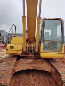 รถขุดตีนตะขาบ Komatsu PC200 ของแท้จากญี่ปุ่น ได้รับการรับรองมาตรฐาน CE เครื่องจักรก่อสร้าง พร้อมหัวเจาะ kyb laidong - Product Image 3