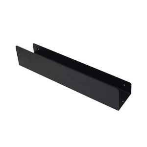 Ripiani galleggianti per doccia a parete organizzatore ripiani per bagno <span class=keywords><strong>cucina</strong></span> doccia ripiano nero 18.8 pollici/48CM - Product Image 4