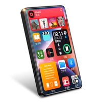 Lecteur MP3 tactile X20 le plus récent avec haut-parleur, écran IPS de 4,0 pouces, mémoire intégrée de 4 Go/16 Go, carte TF, audio haute fidélité sans perte