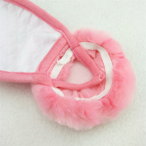 Nuova maschera invernale per bambini lavabile in velluto caldo peluche di spessore con cuffie per le orecchie gatto cartone animato per bambini bambini - Product Image 5