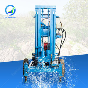 Máquina Perforadora Hidráulica para Pozos Pequeños OCEAN, Equipo de Perforación para Pozos de Agua Subterránea - Product Image 1