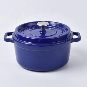 Ensemble de casseroles <span class=keywords><strong>en</strong></span> <span class=keywords><strong>fonte</strong></span> émaillée de 10/14/<span class=keywords><strong>18</strong></span>/20/22/24/26/28/31 <span class=keywords><strong>cm</strong></span>, casserole, <span class=keywords><strong>cocotte</strong></span>, batterie de cuisine, pot à double anse, couvercle, gaz - Product Image 6