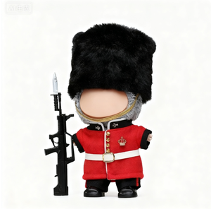 Ropa para Muñecas de Primera/Tercera Generación de 17 cm, Escala 1:8, Guardia Real, Príncipe, Rey, Conjunto de Repuesto, Juguete Suave, Diseño <span class=keywords><strong>Original</strong></span> - Product Image 2