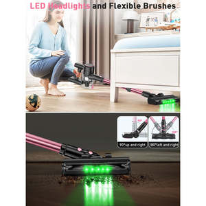 Aspiradora Inalámbrica de Entrega Rápida con Stock Local en EE. UU. para Limpieza Profunda en Hogares, Hoteles y Garajes, con Batería Seca - Product Image 4