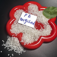 Granulés de plastique HDPE recyclé pour tuyaux, conteneurs et produits en plastique, fournis directement par l'usine