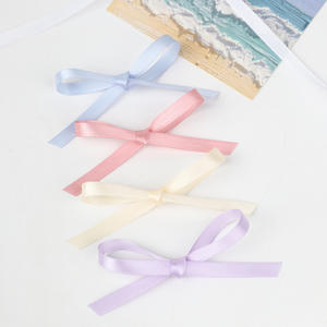 شريط بوليستر 5 مم/6 مم على شكل فيونكة فراشة، إكسسوارات يدوية الصنع للملابس والشعر، زينة منسوجة لتزيين الكعك والحقائب، بأسلوب منعش صغير، هدية - Product Image 4